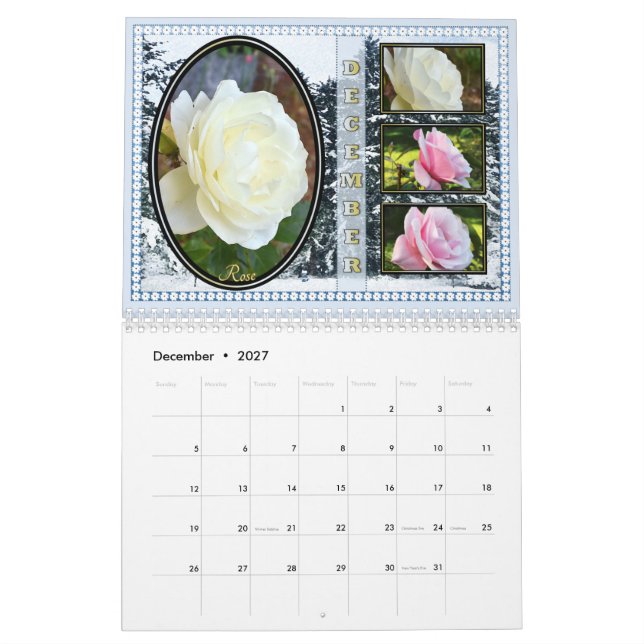 En samling blommor Kalender 2022 (m) (Dec 2027)