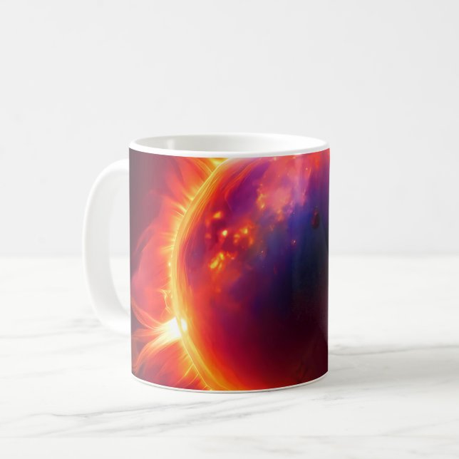 En samling Galaxy Cups  Kaffemugg (Framsida vänster)