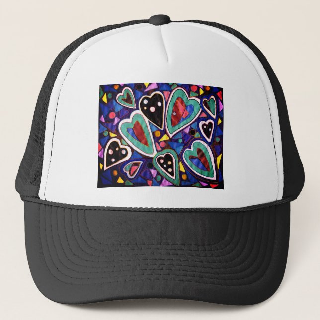 En samling hjärtan keps (Framsida)