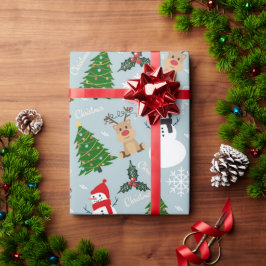 En samling julikoner presentpapper