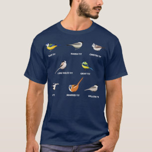 En samling målfåglar Birding Gift T Shirt