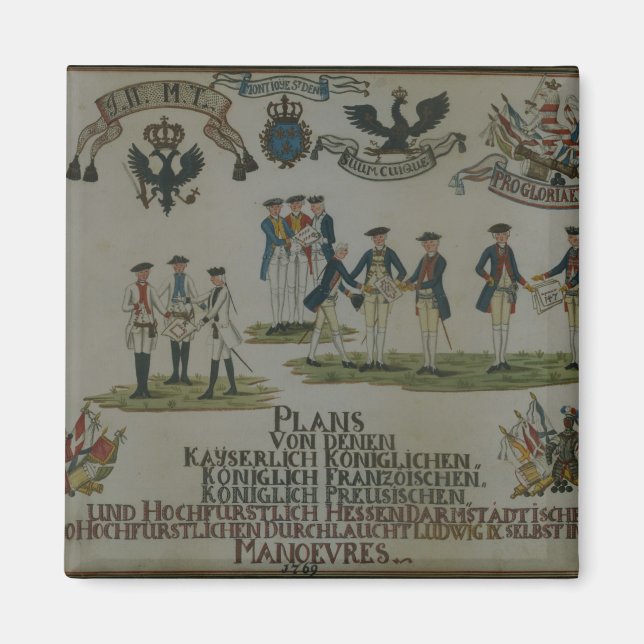 En samling manövreringsplaner magnet (Framsidan)