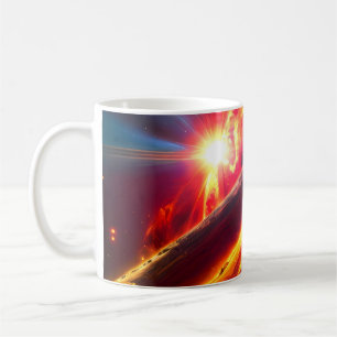 En samling solsystem planeten mugg