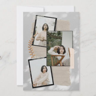 En samling tidslösa minnen inbjudningar