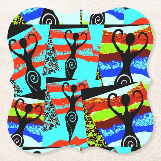 EN SAMMANKOMST AV GUDINNAUNDERLÄGG UNDERLÄGG PAPPER (Framsida)