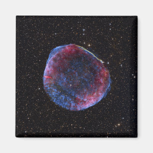 En sammansatt bild av SN 1006 supernova-rem Magnet