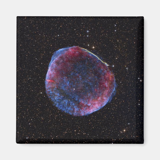 En sammansatt bild av SN 1006 supernova-rem Magnet (Framsidan)