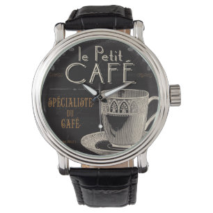 En samtida kopp av kaffe armbandsur