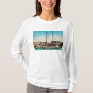 En sändningsSchooner ScenePetaluma, CA Tee Shirt