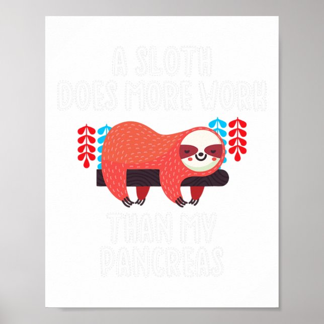 En sång fungerar bättre än min pankreas - diabetes poster (Framsidan)
