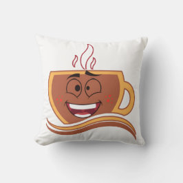 En sann kaffeholiker  kudde