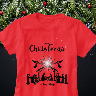 En sann, kristen jultomhet Jesus T Shirt