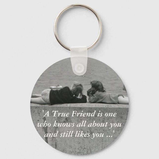 En sann vän nyckelring (Framsida)