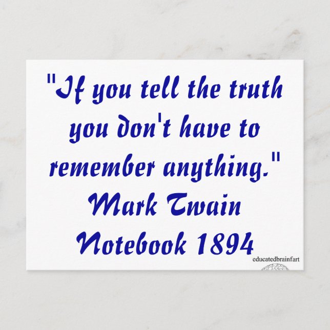 En sanning vykort (Framsida)