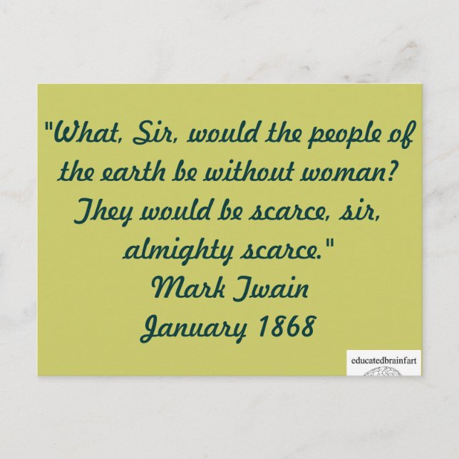 En sanning vykort (Framsida)