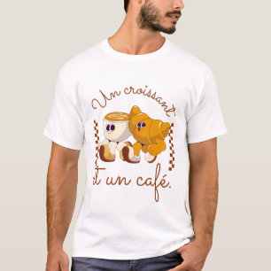En sax och en kaffe (Fransk) T Shirt