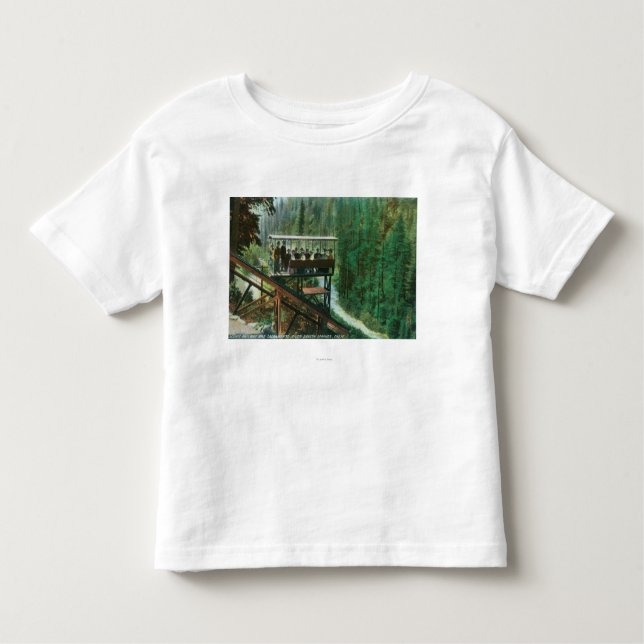 En sceniska järnväg Along Sacramentoet River T Shirt (Framsida)