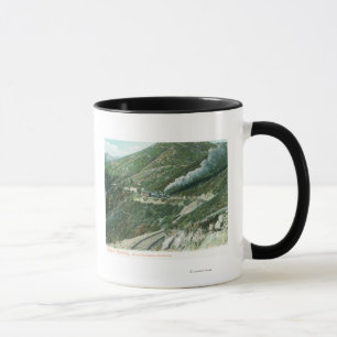 En sceniska järnväg ViewMt. Tamalpais CA Mugg