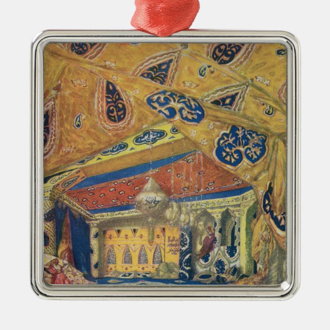 En Scheherazade salong Julgransprydnad Metall (Framsidan)