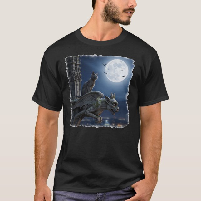 En scokuskväll i Paris T Shirt (Framsida)