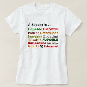 En Scouter är… damT-tröja T Shirt