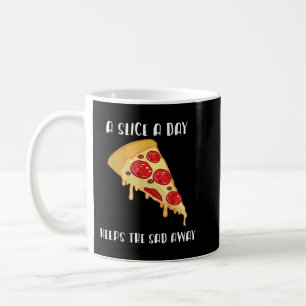 En segmentpizza per dag behållor ledsen bort för P Kaffemugg