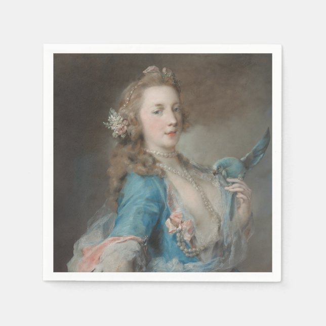 En Selfie med min morot Pappersservett (Framsidan)