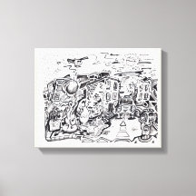 En sen nattpromenad hem