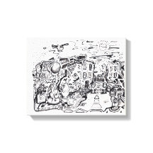 En sen nattpromenad hem