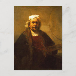 En sen självförtjänst från Rembrandt, från en peri Vykort