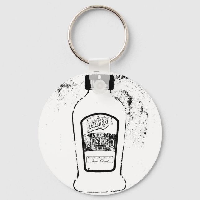 En senapsfröes tilltro nyckelring (Framsida)