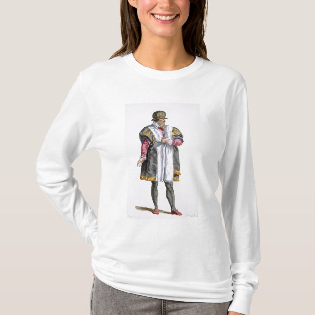 En Senator av Leipzig från 'Receuil des Estampes, T-shirt (Framsida)