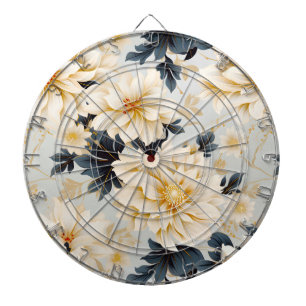 En serie bröllopsblommor design 2 darttavla