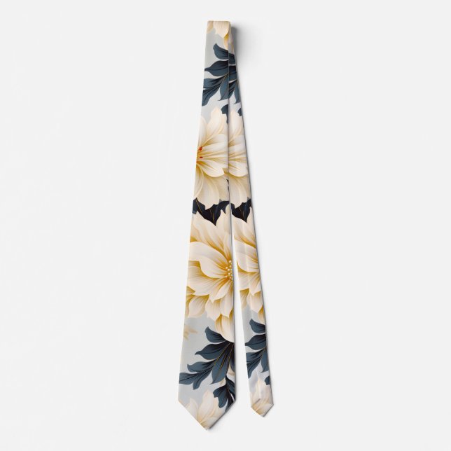 En serie bröllopsblommor design 2 slips (Framsida)