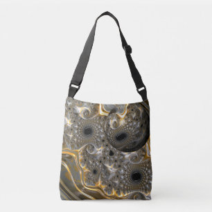 En sfärisk lastpall i Silver och Guld Tote Bag Axelväska