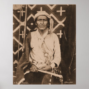 En Shaman - 1879 Poster