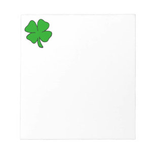 En Shamrock Anteckningsblock