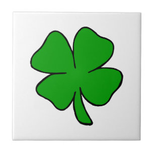 En Shamrock Kakelplatta