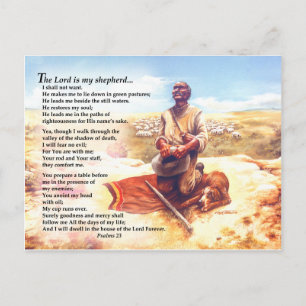 En Shepherd's Prayer Vykort