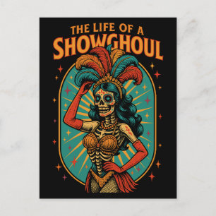 En Showghouls liv Helg Vykort