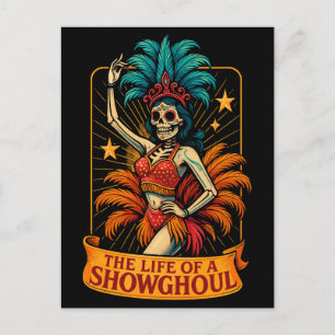 En Showghouls liv Helg Vykort