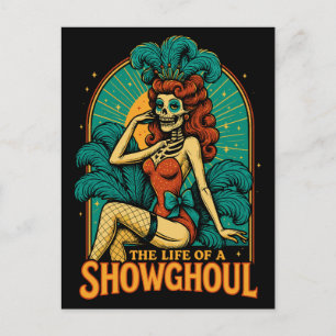 En Showghouls liv Helg Vykort