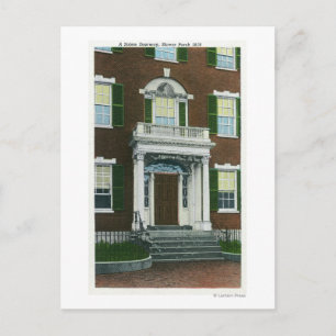 En Shreve Porch, Salem Doorway View Vykort