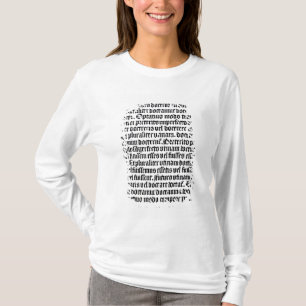 En sida av 'Grammairen Latine T-shirt