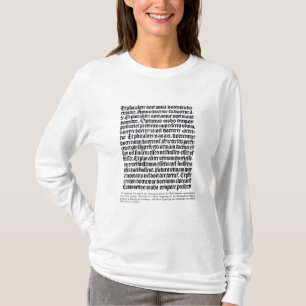 En sida av 'Grammairen Latine Tee