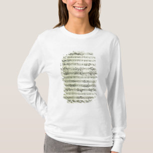 En sida från en av de enda tvåna kopierar t-shirt