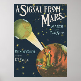 En signal från Mars Poster