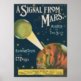 En signal från Mars Poster