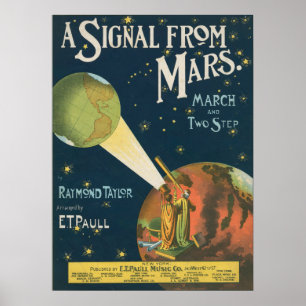 En signal från Mars Poster