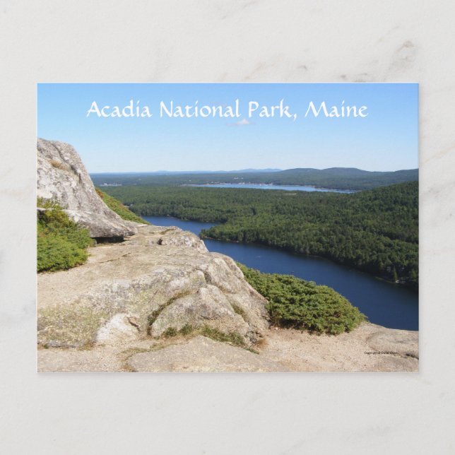 En sikt som ska ses vykort (Framsida)